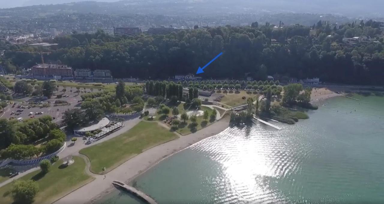 Mamie Jane Suite Deluxe Face Au Lac Tresserve Eksteriør billede